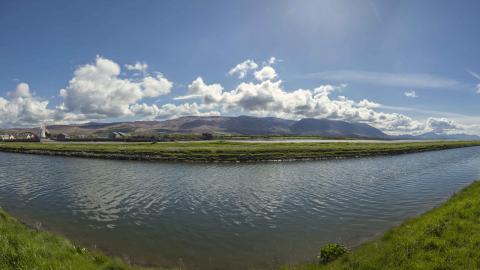Tralee Canal panoramic 