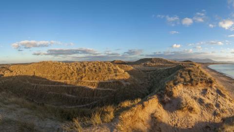 Banna beach panoramic