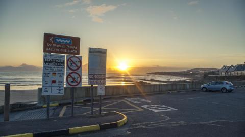 Ballyheigue car park