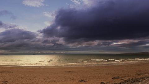 Banna beach panoramic 