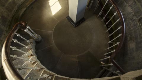 Tarbert Lighthouse staircase