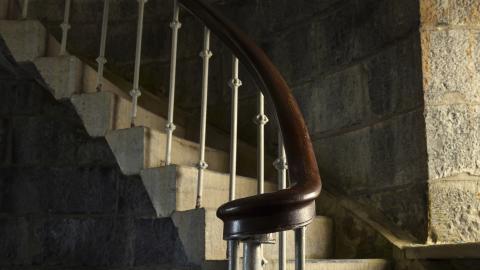 Tarbert Lighthouse staircase