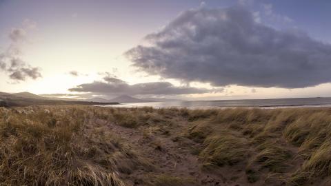 Derrymore strand panoramic 