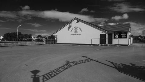 Austin Stacks black and white 