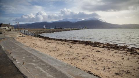 Fenit beach in winter 