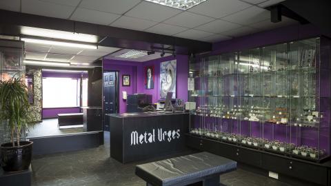 Metal Urges tattoo parlour 